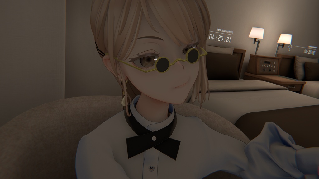 レトロ ミニサングラス