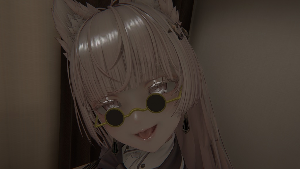 レトロ ミニサングラス
