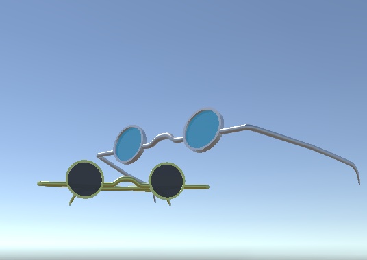 レトロ　ミニサングラス