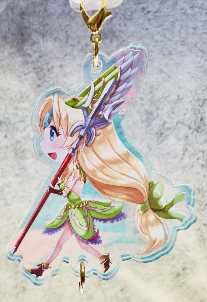 聖剣3連結アクリルキーホルダー