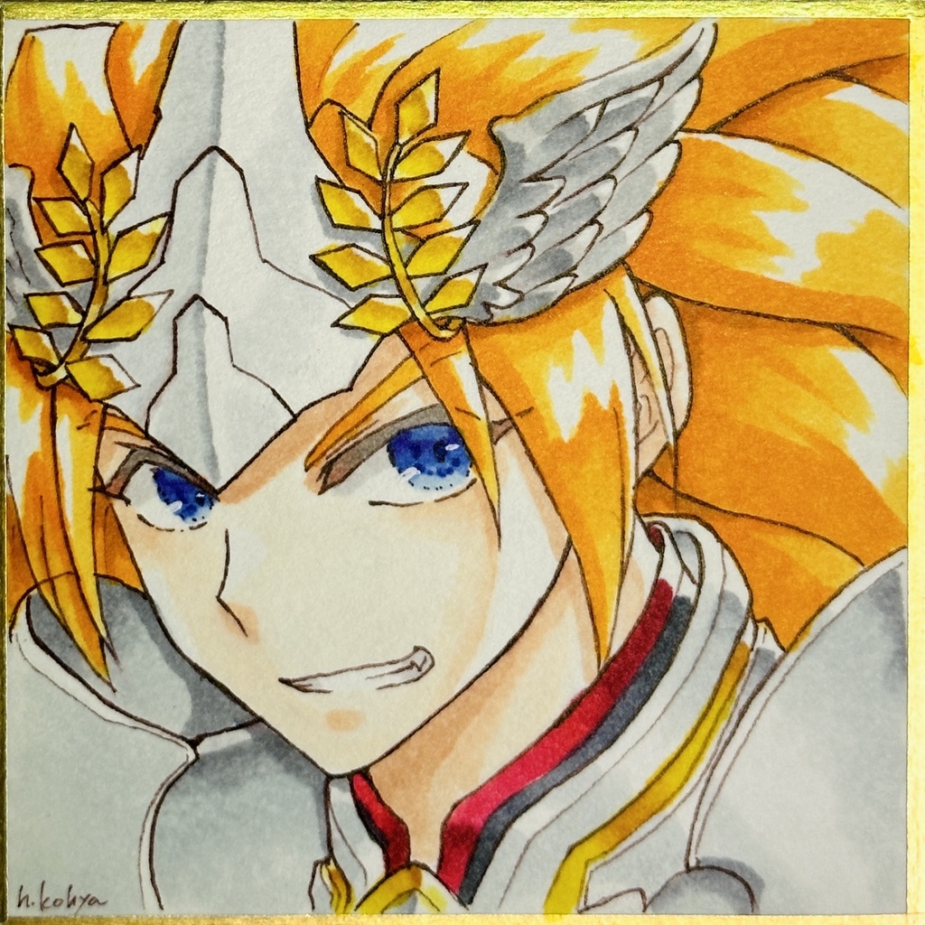 【豆色紙原画】聖剣3デュラン(セイヴァー)