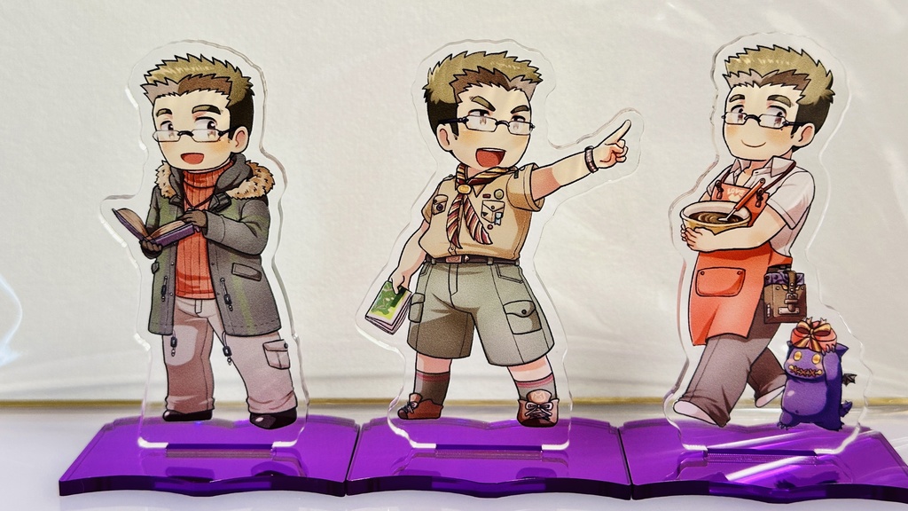 【放サモ】シロウアクリルスタンド(3種)