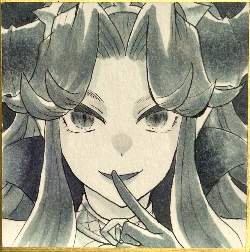 【豆色紙原画】聖剣3アンジェラ