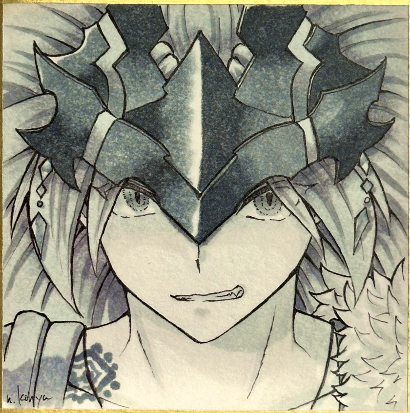 【豆色紙原画】聖剣3デュラン