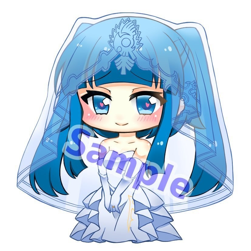 花嫁ヱリカアクリルスタンドキーホルダー