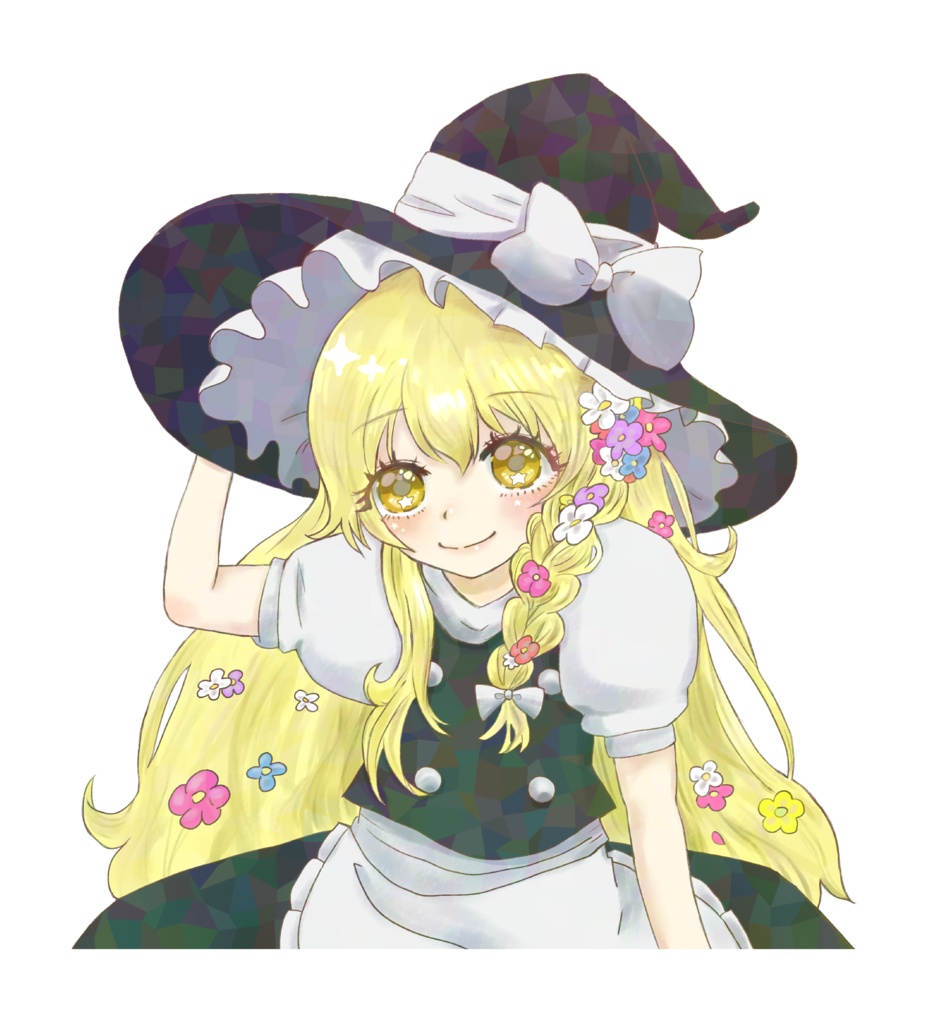 東方　魔理沙ステッカー