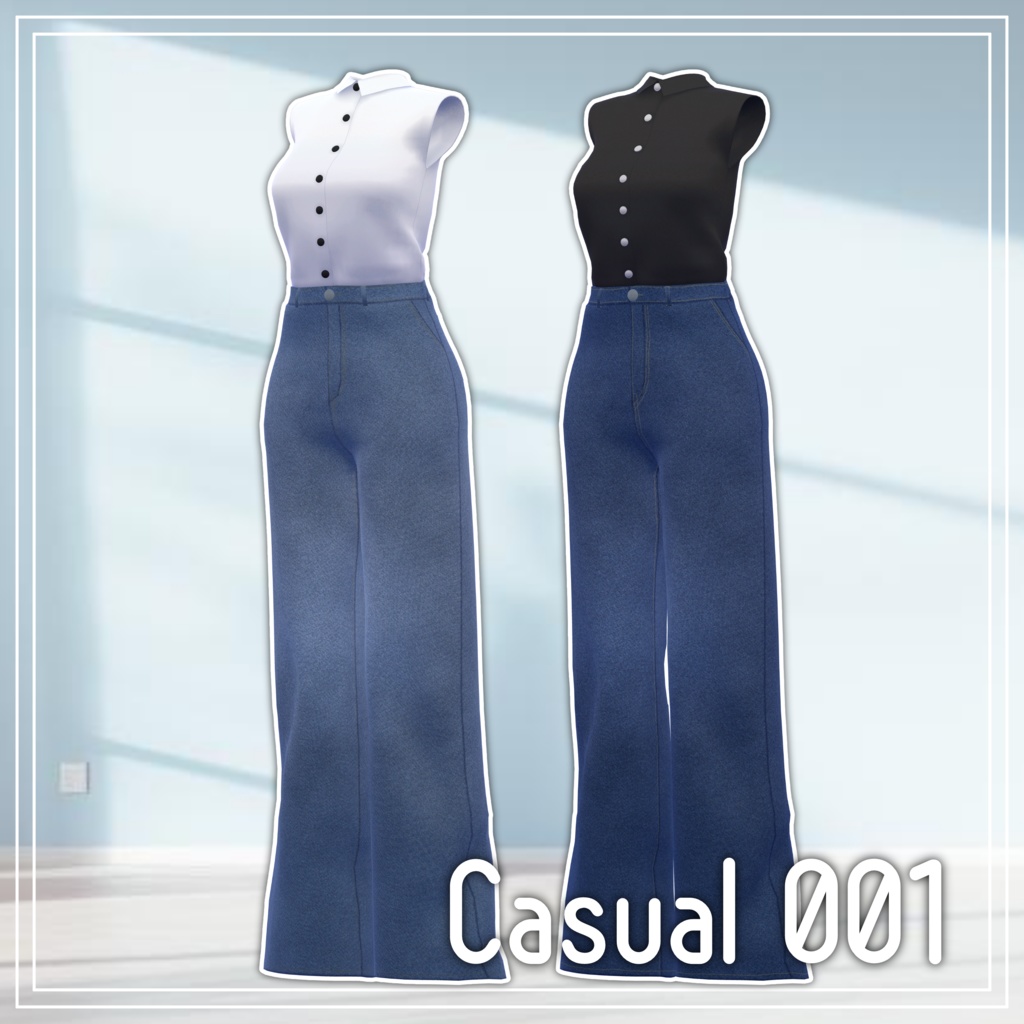 Casual001【MA対応 / 2アバター対応】