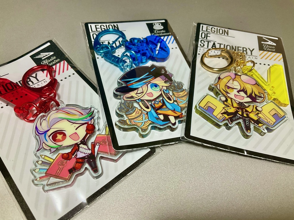 【擬人化】ぶぐんアクキー