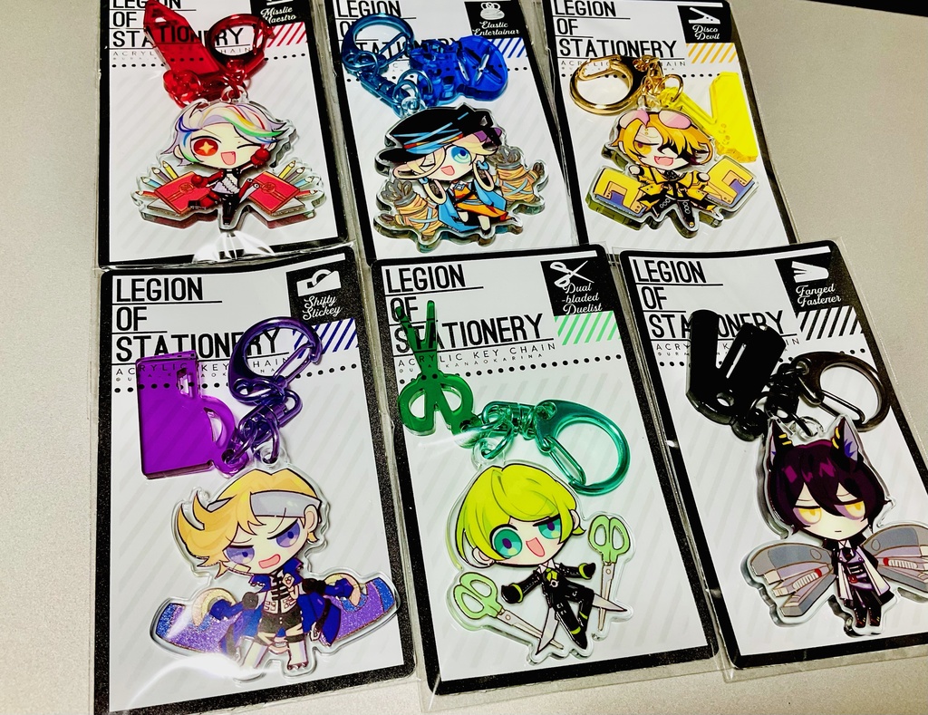 【擬人化】ぶぐんアクキー