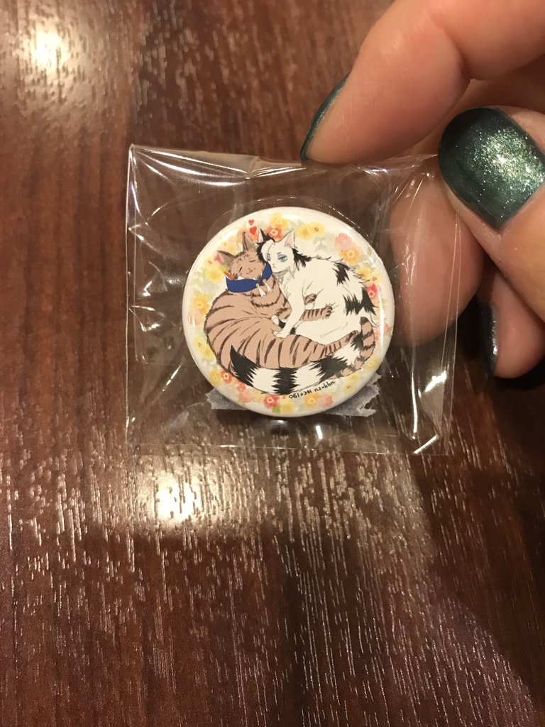 猫nk 缶バッジ