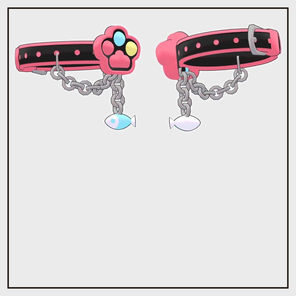 【汎用小物】にくきゅうチョーカー