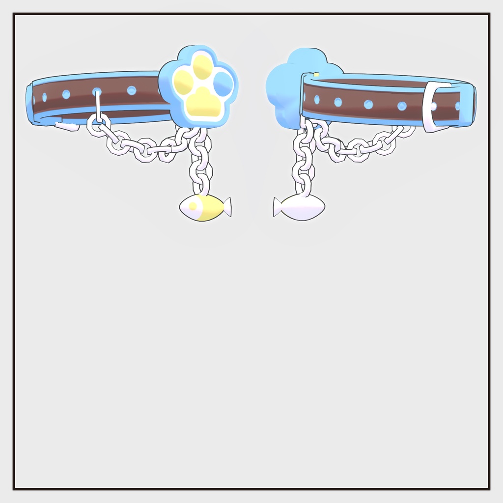 【汎用小物】にくきゅうチョーカー