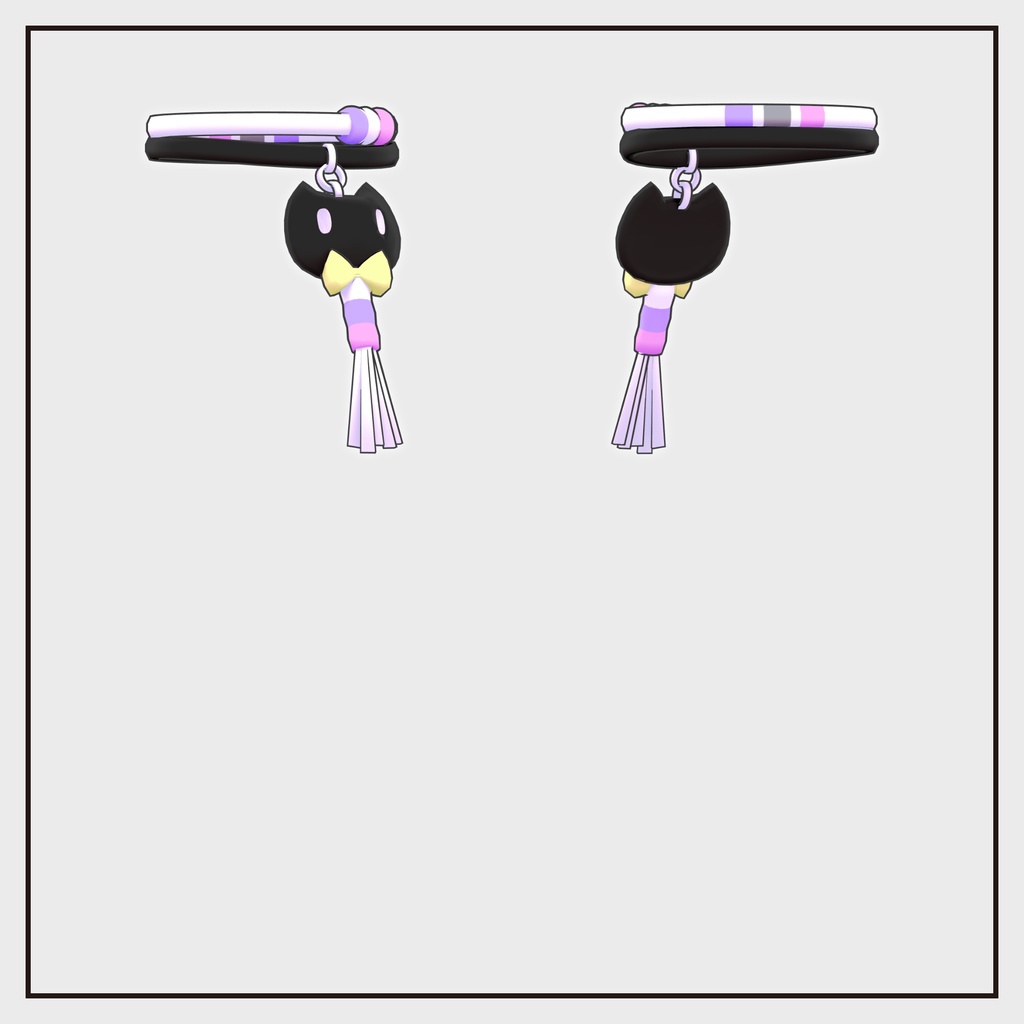 【汎用小物】サマーキャットチョーカー