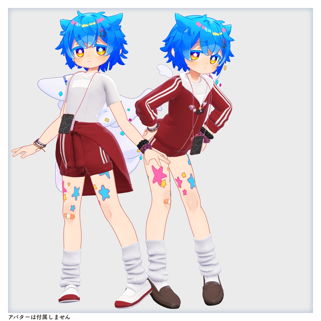 【衣装 / 靴】バーチャルギャルみ体操着 v1.04【Wear / Shoes】