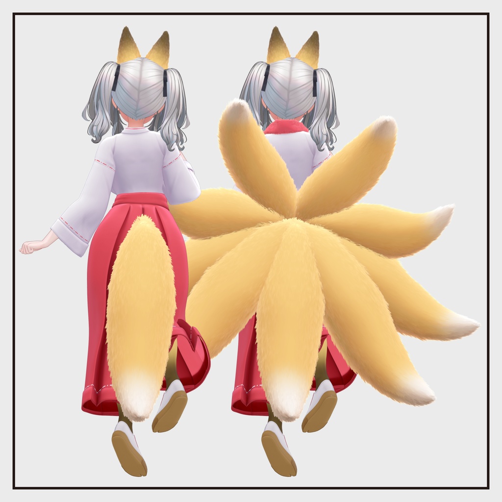 【12/31まで期間限定販売】敬虔ジャージシスター&おきつねらくらく巫女衣装フルセット【5300→3500】