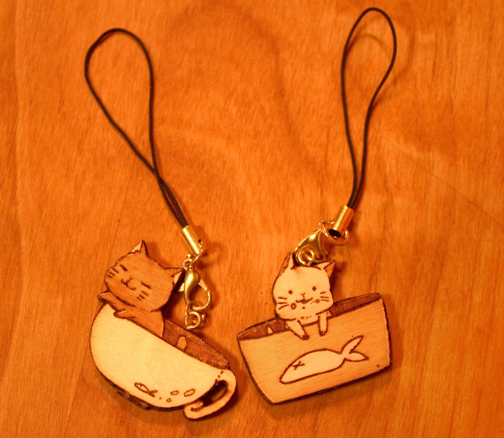 はまねこストラップ