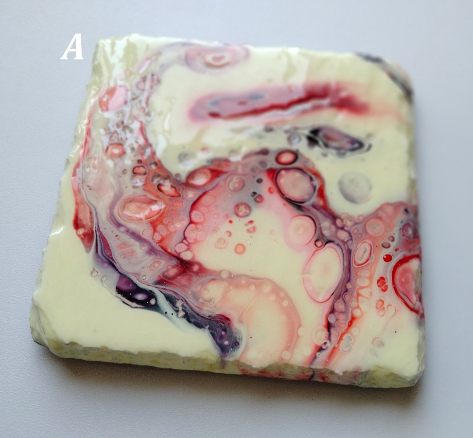 フルイドアート ミニ原画 berry milk