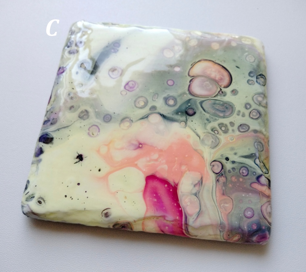 フルイドアート ミニ原画 ミステリアス