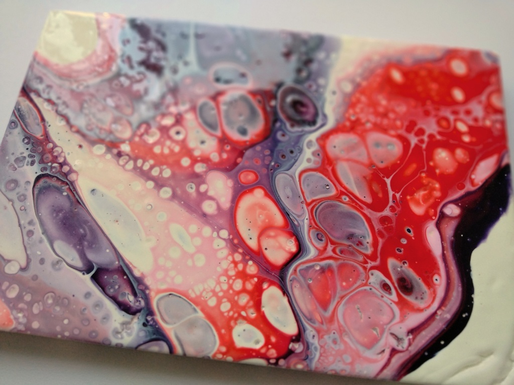 フルイドアート ミニ原画 ラムネ水/雅