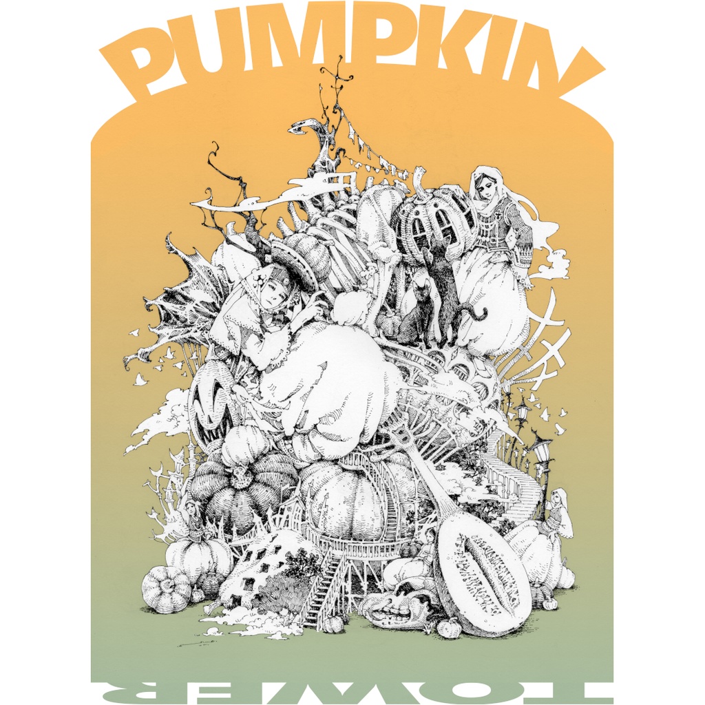 かぼちゃ塔Tシャツ