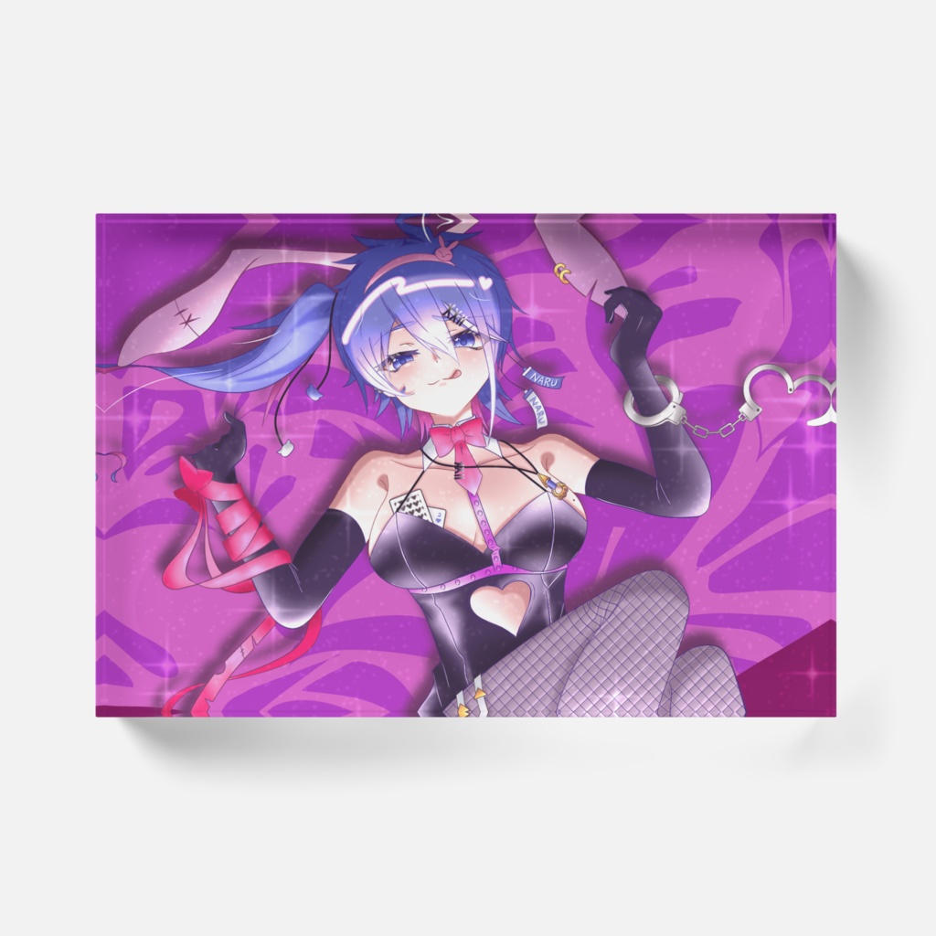 貓二 鳴 サムネアクリルブロック ラビットホールVer