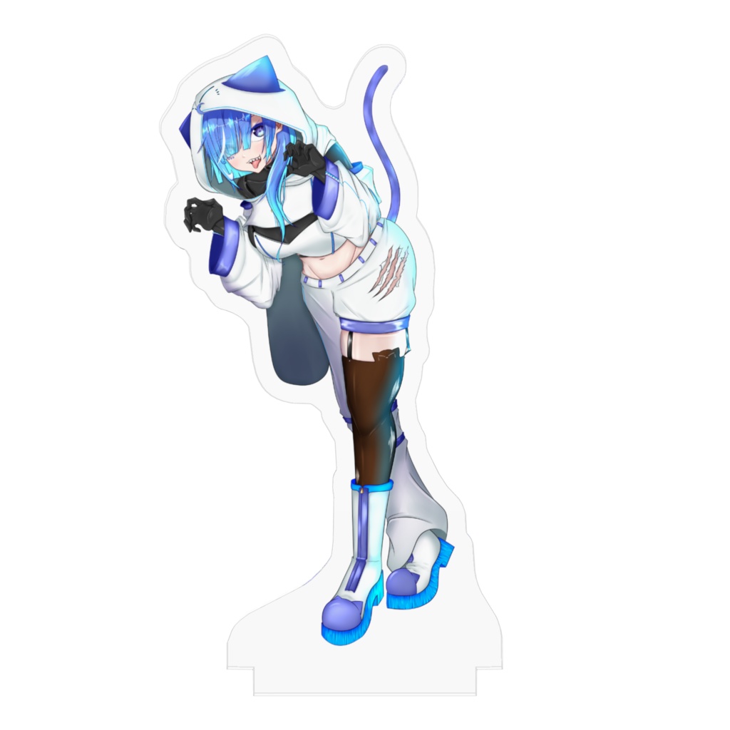 貓二 鳴 アクリルスタンド パーカーVer vol.2