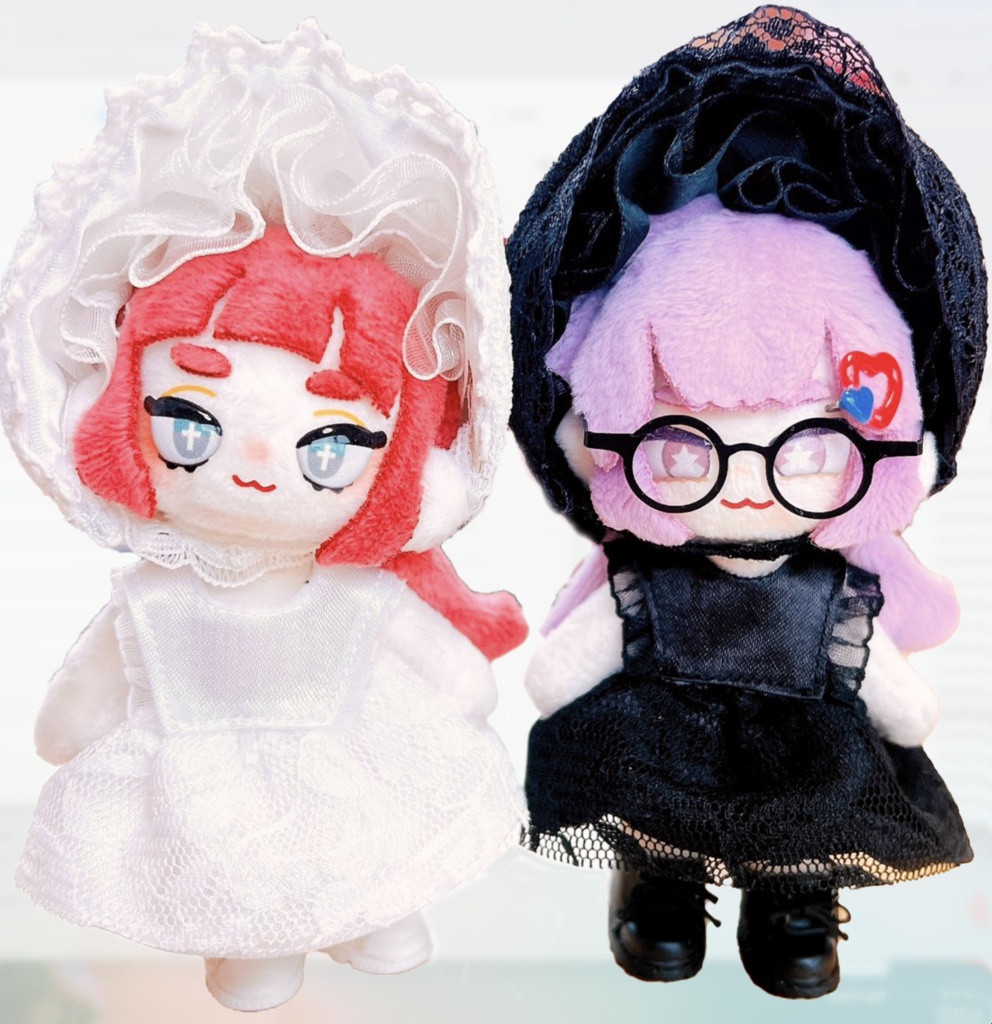モノクロボンネ&ワンピセット