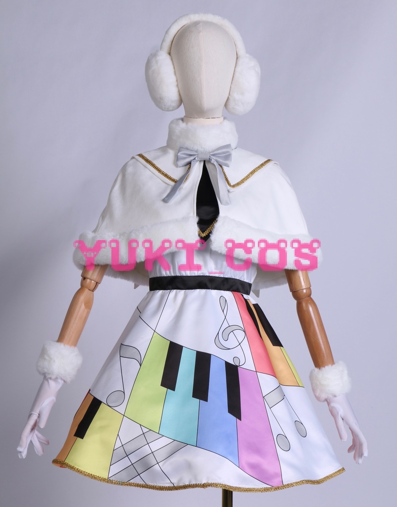 ラブライブ！虹ヶ咲学園スクールアイドル同好会 マイクロファイバー Colorful Dreams！Colorful Smiles！ ミア・テイラー　コスプレ衣装