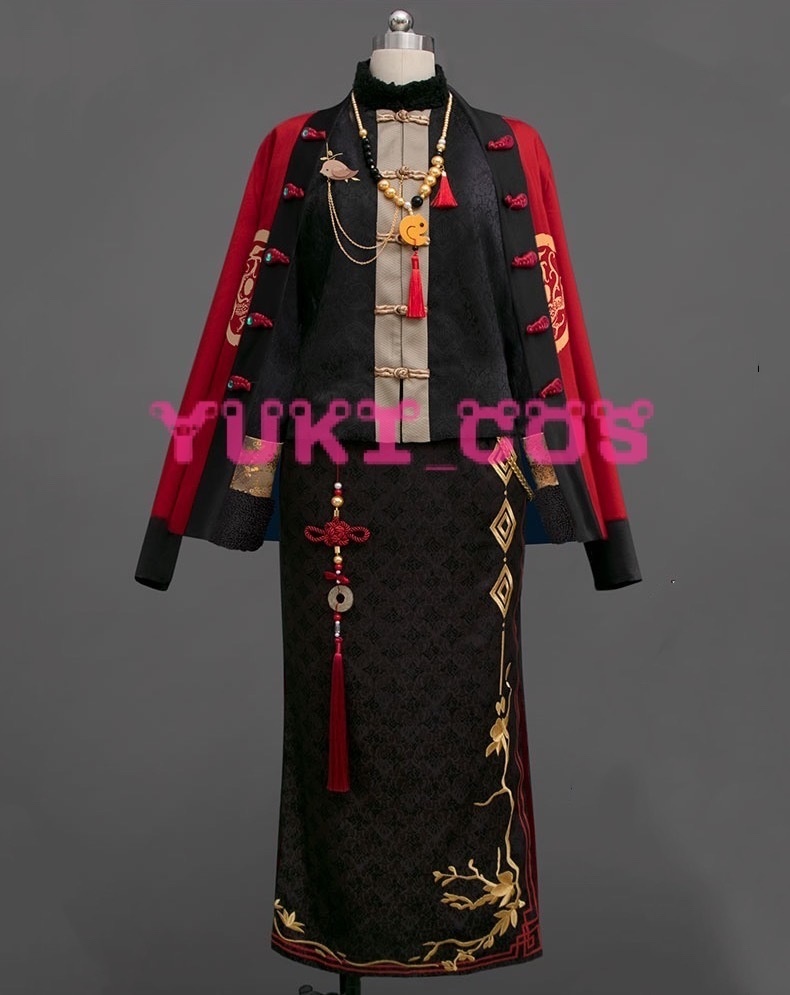 バーチャルYouTuber Vtuber Overidea オバママ　キョウカ　京華　チャイナ服　コスプレ衣装　