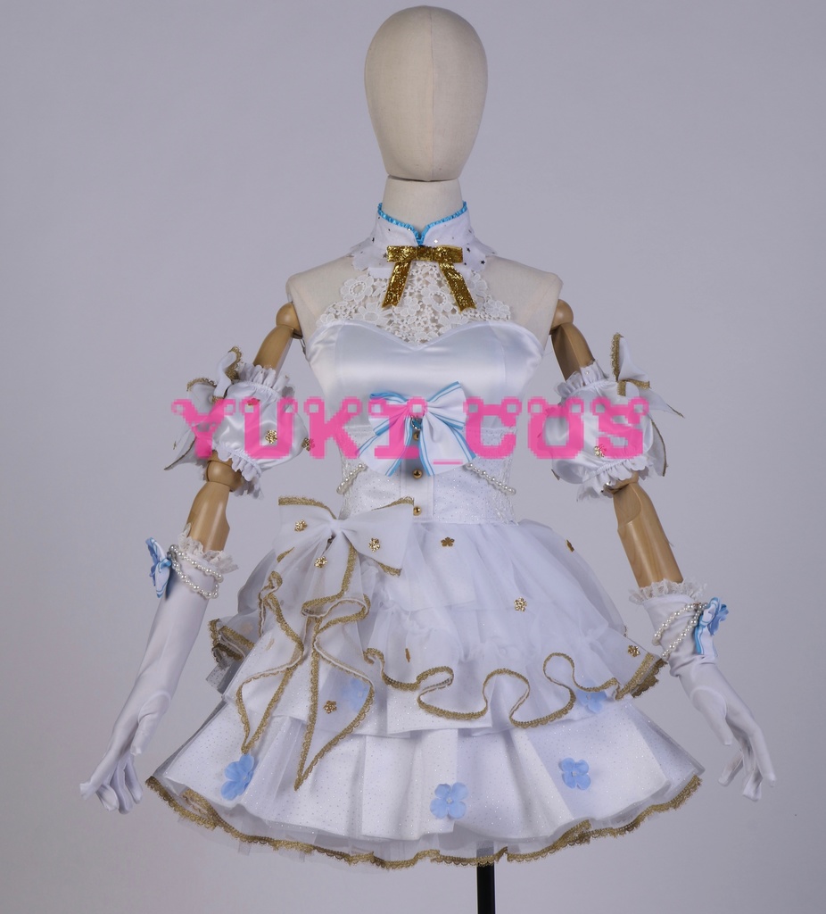 ラブライブ！スクフェス　ジューンブライド編　唐可可　コスプレ衣装