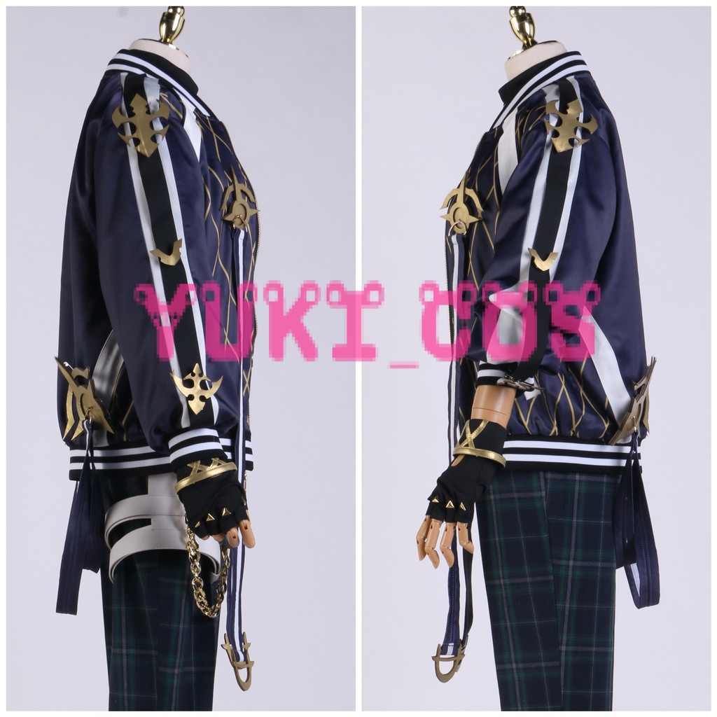 Vtuber XSOLEIL エクソレイ Doppio Dropscythe ドッピオ ドロップサイト コスプレ衣装 送料無料