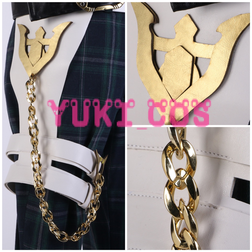 Vtuber XSOLEIL エクソレイ Doppio Dropscythe ドッピオ ドロップサイト コスプレ衣装 送料無料