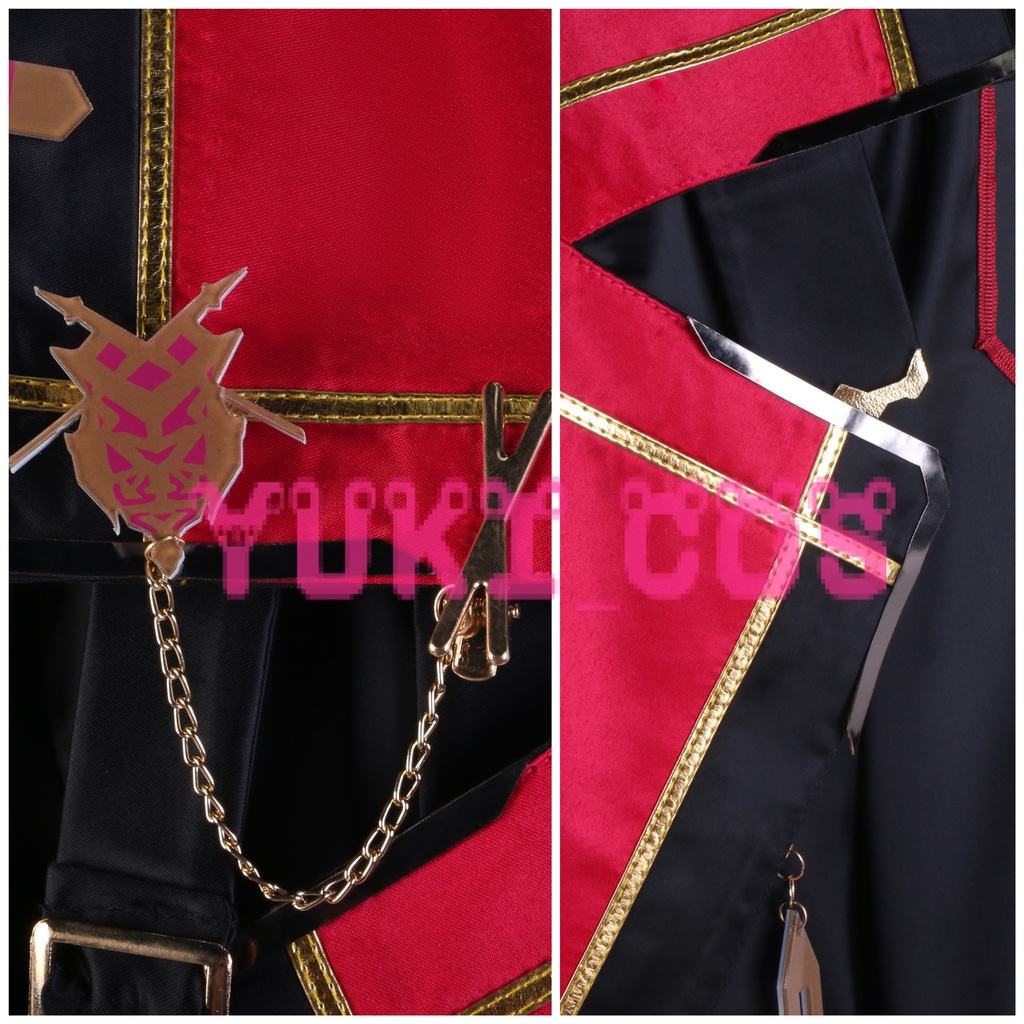 Vtuber XSOLEIL エクソレイ Ver Vermillion ヴェール ヴァーミリオン コスプレ衣装