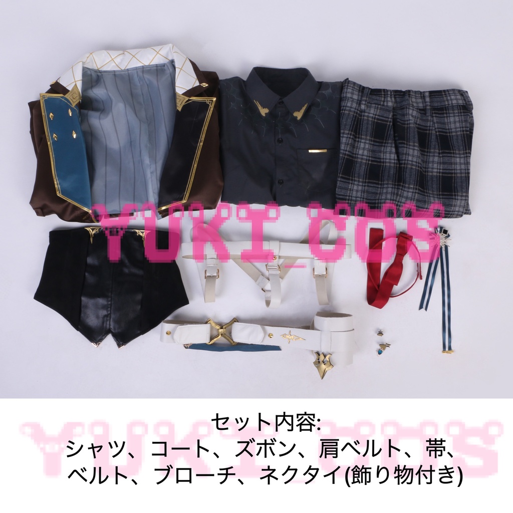 Vtuber XSOLEIL エクソレイ Hex Haywire ヘックス ヘイワイヤー コスプレ衣装