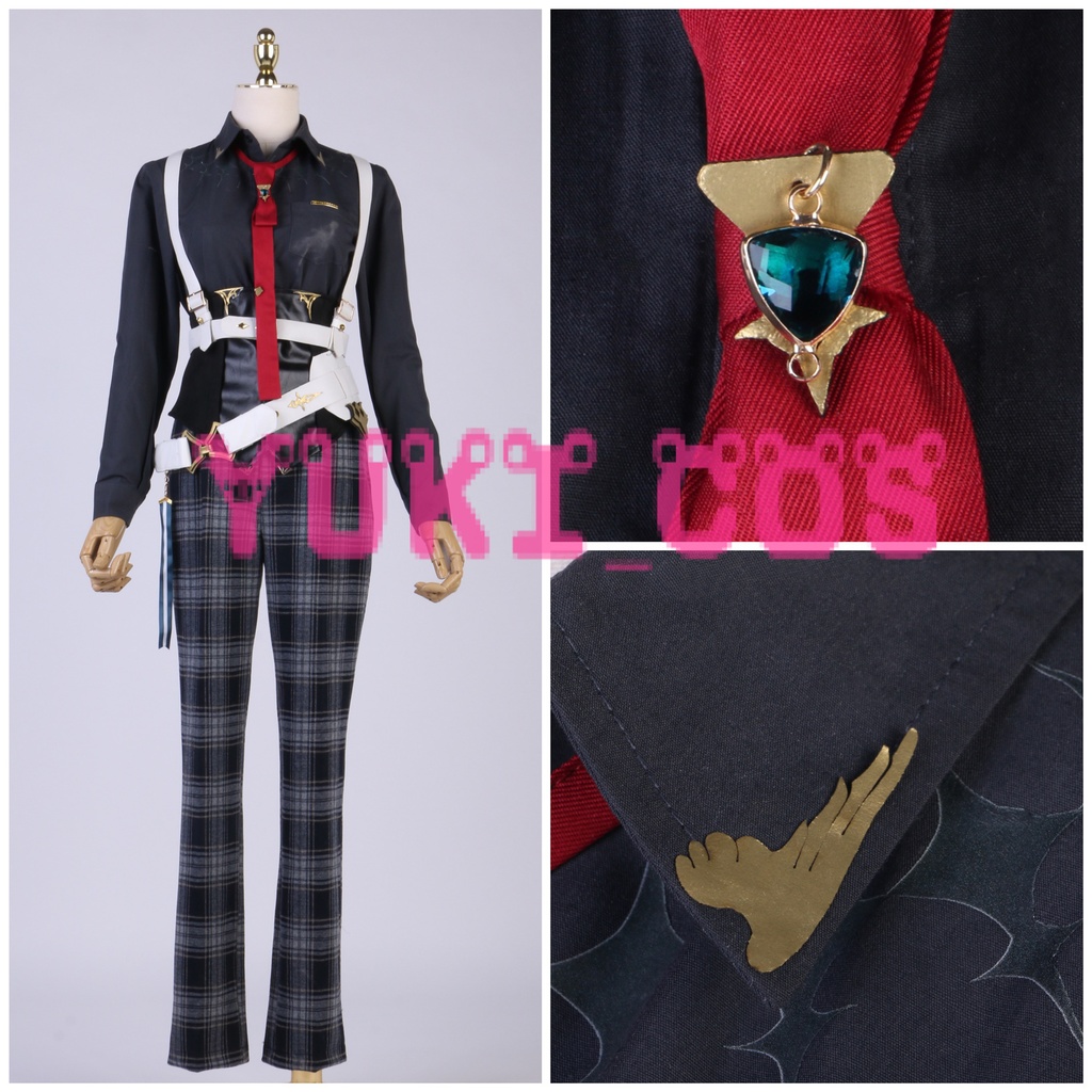 Vtuber XSOLEIL エクソレイ Hex Haywire ヘックス ヘイワイヤー コスプレ衣装