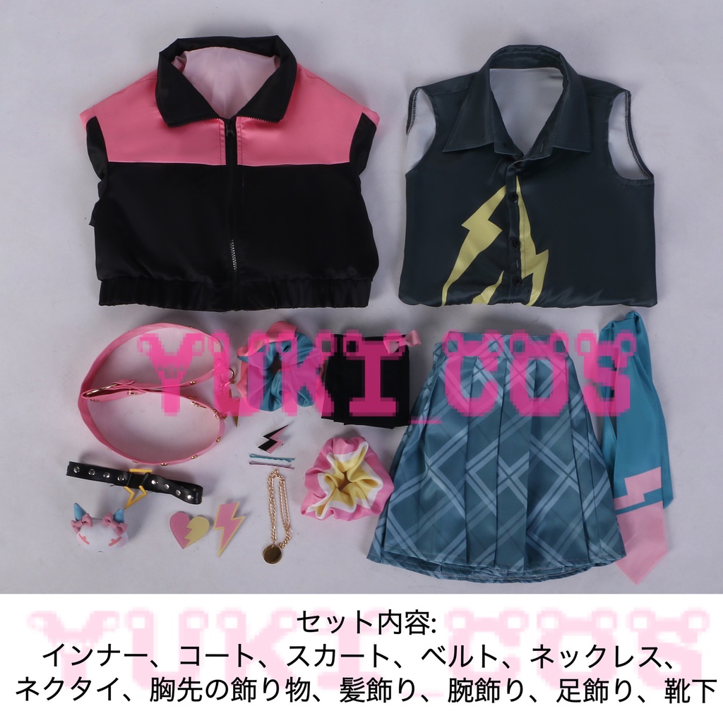 Vtuber XSOLEIL エクソレイ Kotoka Torahime 虎姫コトカ コスプレ衣装