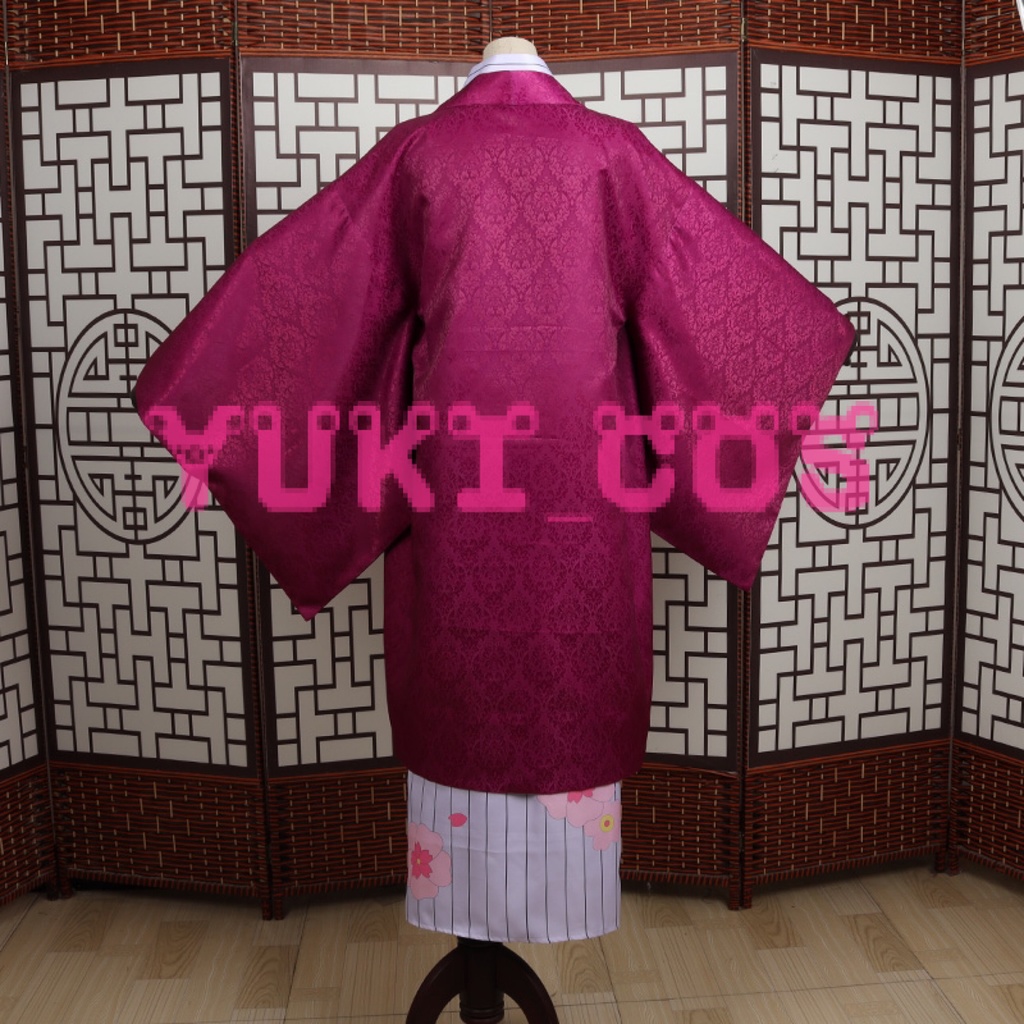 鬼滅之刃 鍛刀村篇 甘露寺蜜璃 浴衣 コスプレ衣装 送料無料