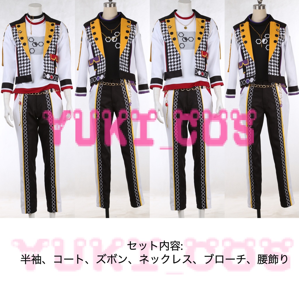 あんさんぶるスターズ!!Music あんスタ ESのアイドル 椎名ニキ HiMERU 天城燐音 桜河こはく コスプレ衣装 送料無料