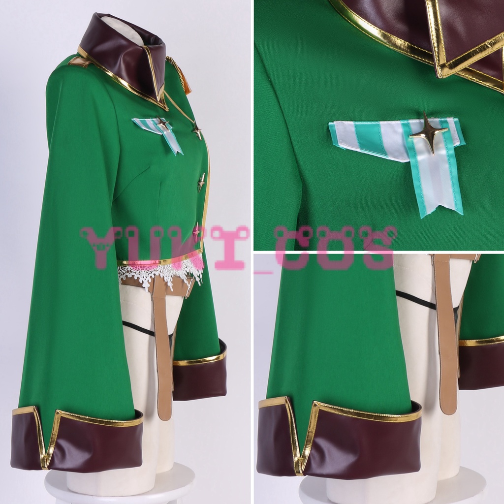 魔法少女にあこがれて まほあこ 阿良河キウィ あらがキウィ 爆裂娘レオパルト コスプレ衣装 送料無料