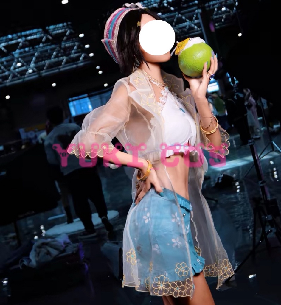 第五人格 IdentityV 呪術師 パトリシア・ドーヴァル Patricia Dorval ココナッツの休日 コスプレ衣装 送料無料