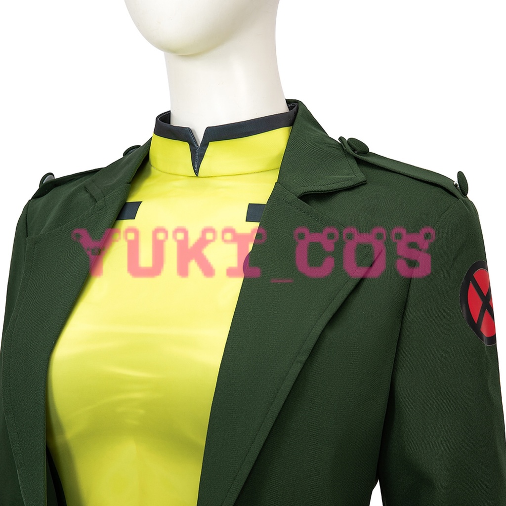 X-MEN'97 エックスメンきゅうじゅうなな Rogue Anna Marie コスプレ衣装 送料無料
