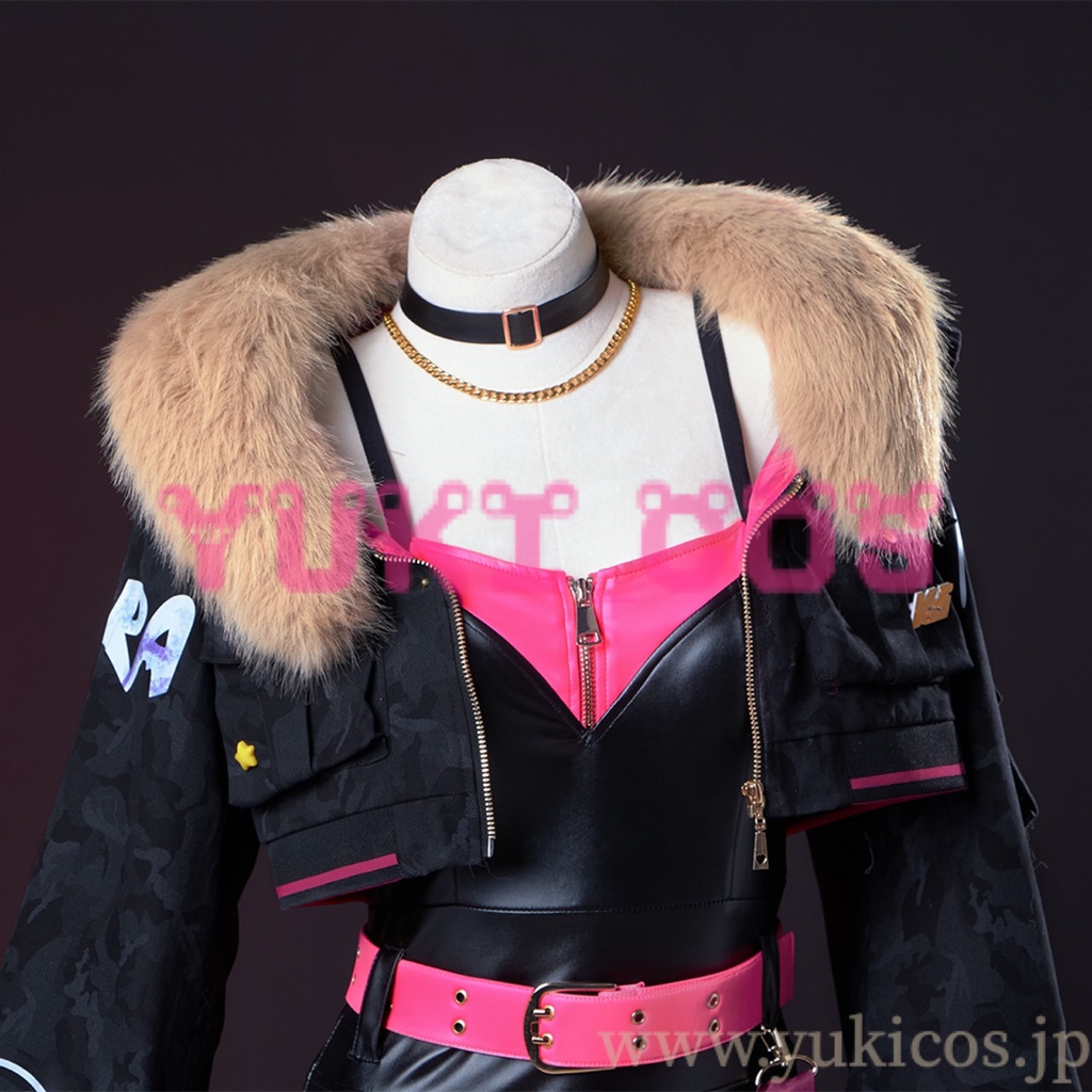 プロジェクトセカイ プロセカ ビビバス Vivid BAD SQUAD ULTRA C 小豆沢こはね コスプレ衣装 送料無料