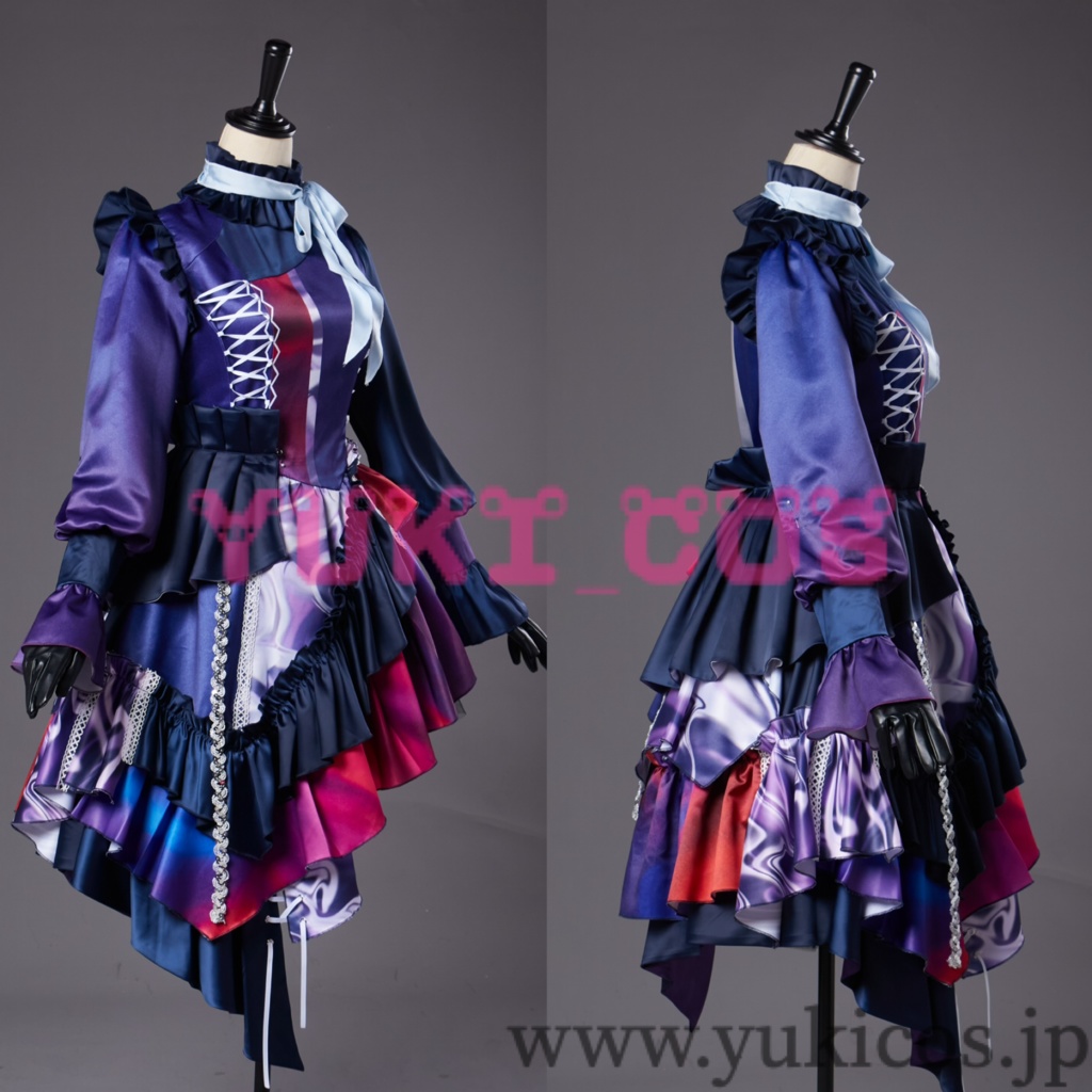 プロジェクトセカイ プロセカ Reknit Relationガチャ あたたかい手 朝比奈まふゆ ライブ衣装 turning purple コスプレ衣装 送料無料