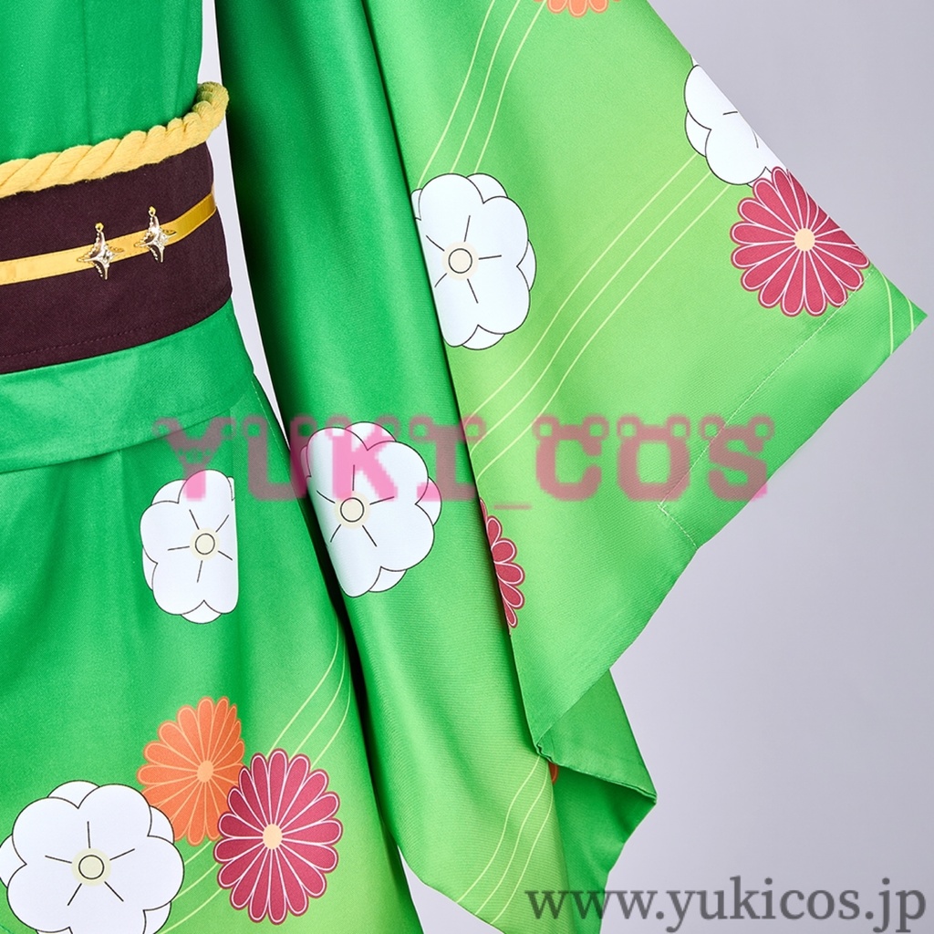 魔法少女にあこがれて まほあこ 阿良河 キウィ お正月 和服 コスプレ衣装 送料無料