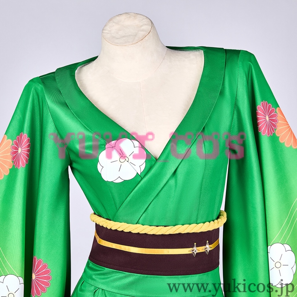 魔法少女にあこがれて まほあこ 阿良河 キウィ お正月 和服 コスプレ衣装 送料無料