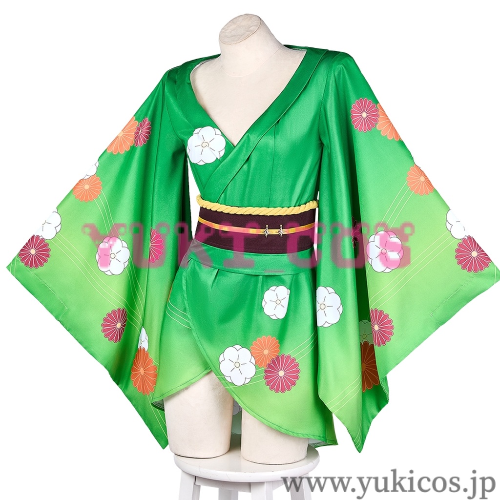 魔法少女にあこがれて まほあこ 阿良河 キウィ お正月 和服 コスプレ衣装 送料無料