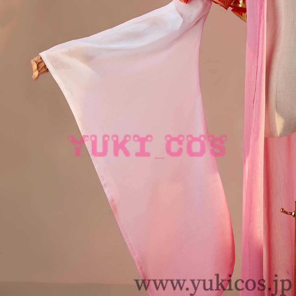 縁結びの妖狐ちゃん 塗山紅紅 トサン・ココ 金羽華裳 コスプレ衣装 送料無料