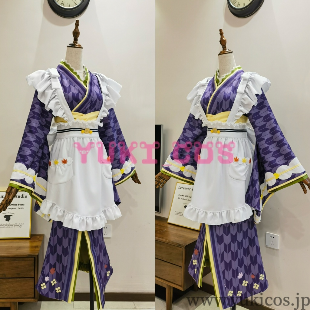 プロジェクトセカイ プロセカ 落葉舞うティールームでガチャ あなたと至福のひとときを 日野森雫 ライブ衣装 かぐはし落葉の衣 コスプレ衣装 送料無料