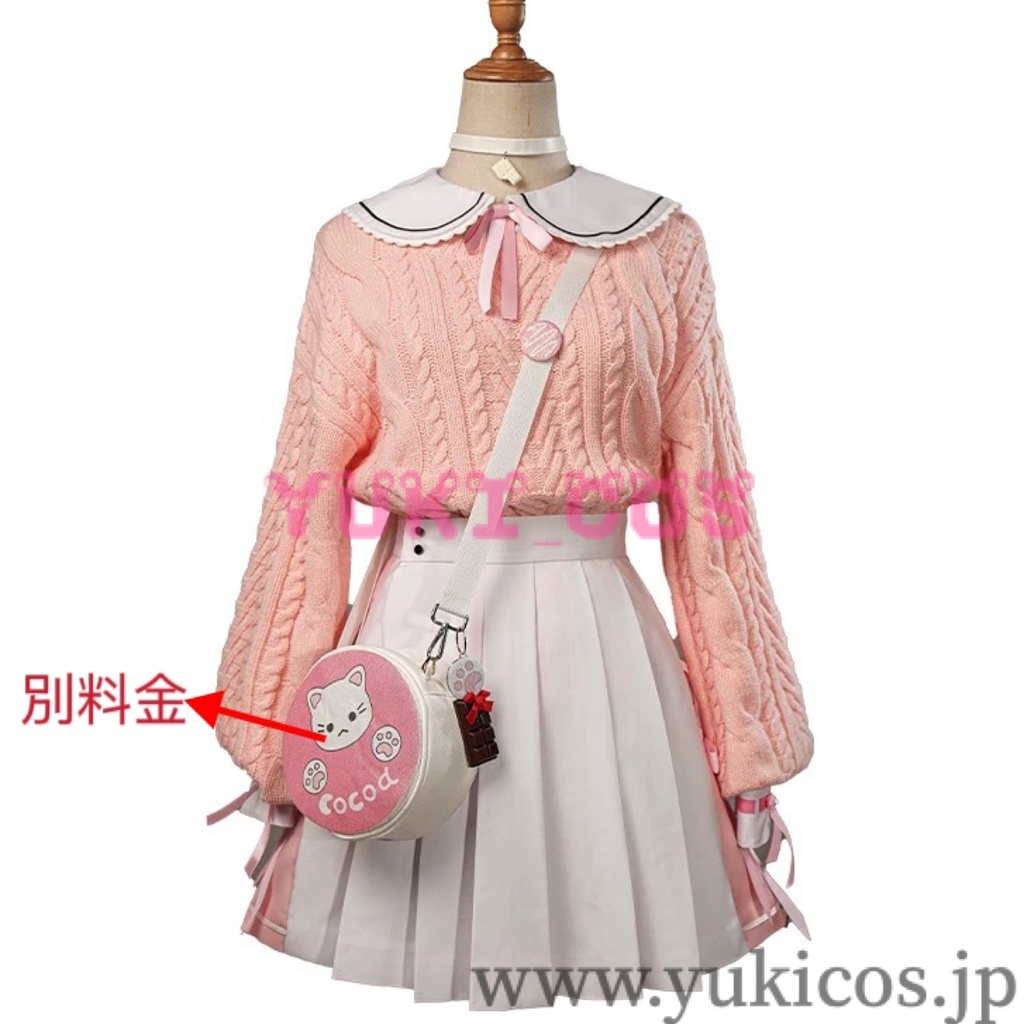 プロジェクトセカイ　プロセカ　白石杏　桃井愛莉　鳳えむ　暁山瑞希　バレンタインデー限定　コスプレ衣装　送料無料