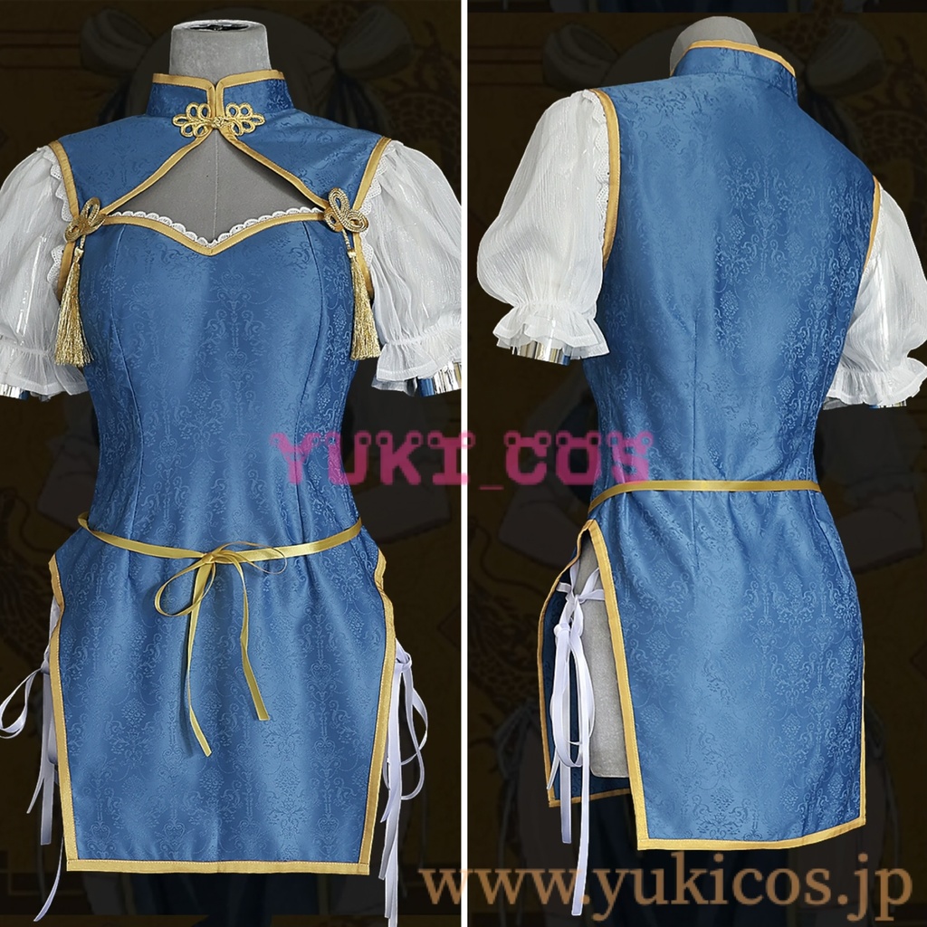 フェアリーテイル Fairy Tail Juvia Lockser ジュビア・ロクサー Lucy Heartfilia ルーシィ・ハートフィリア 中華風 コスプレ衣装 送料無料